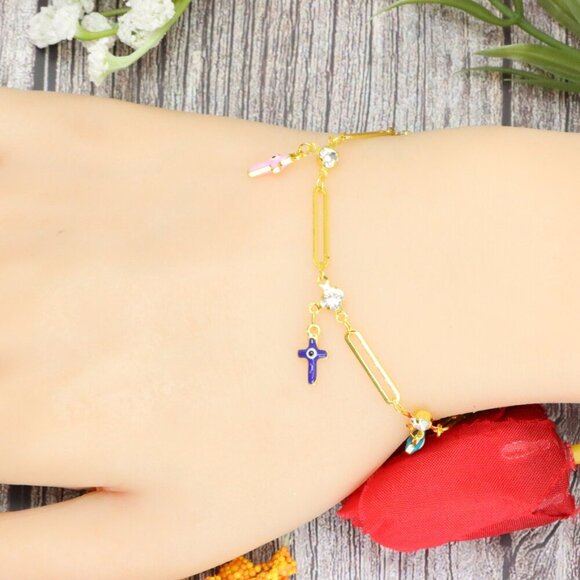 "Trendy Handmade Bracelet – A Stylish Gift for Women & Girls, MAR091398 - Picture 4 of 10